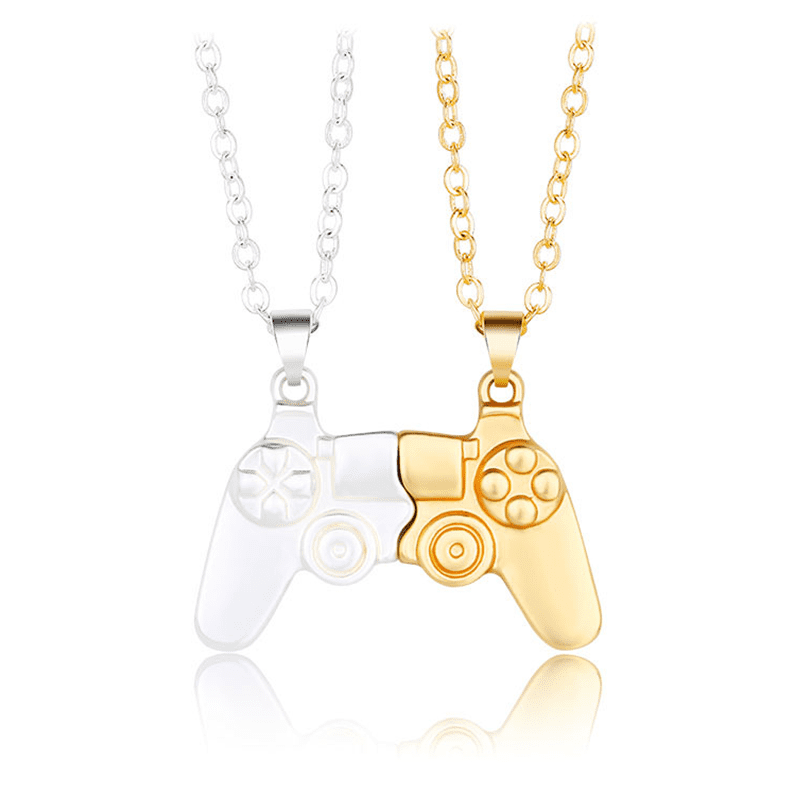 Magnetic Gamepad Couple Necklace