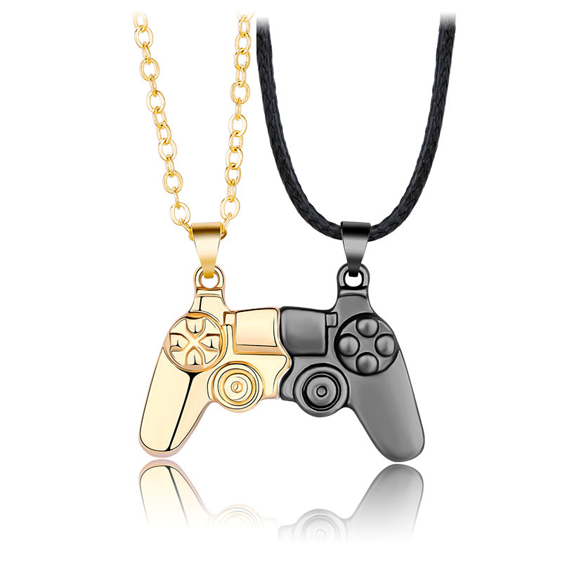 Magnetic Gamepad Couple Necklace