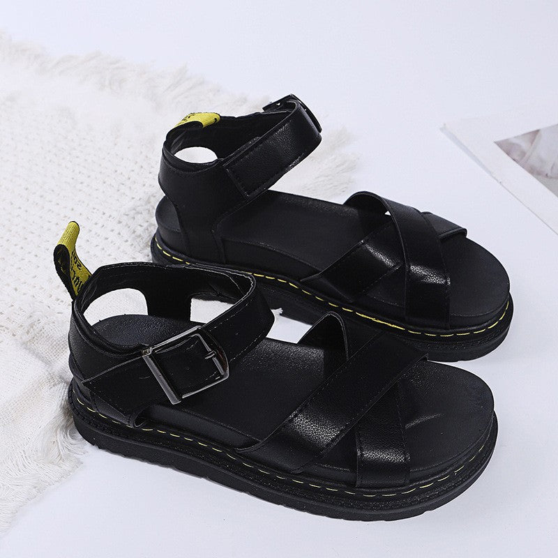 🔥Hot Sale🔥2023 New Thick Bottom Beach Roman Shoes