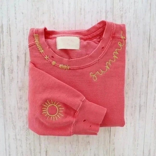 Vintage Handmade Crew Neck Sweatshirt