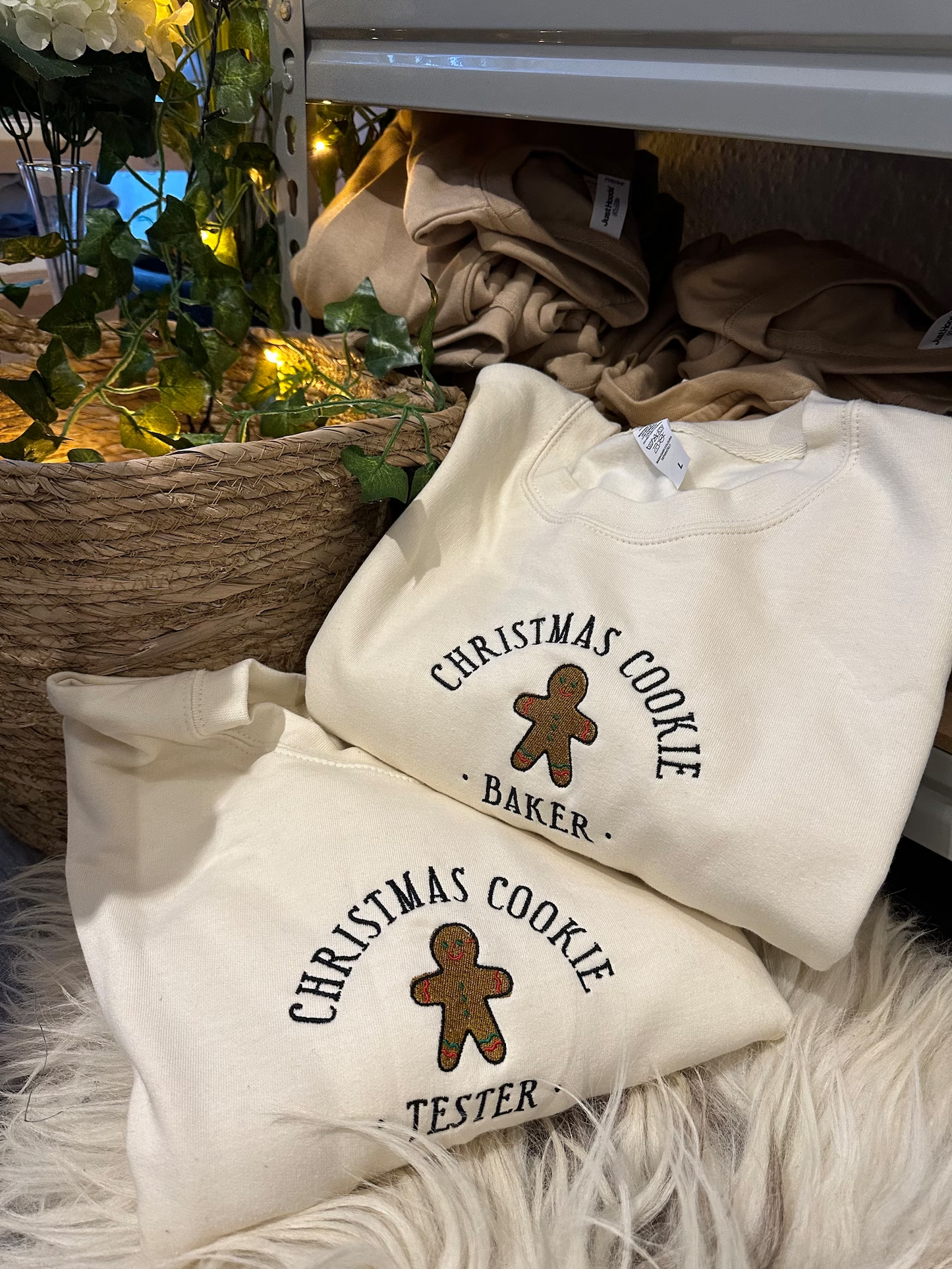 Christmas Cookie Matching Sweatshirts Cute Gift Ideas Christmas