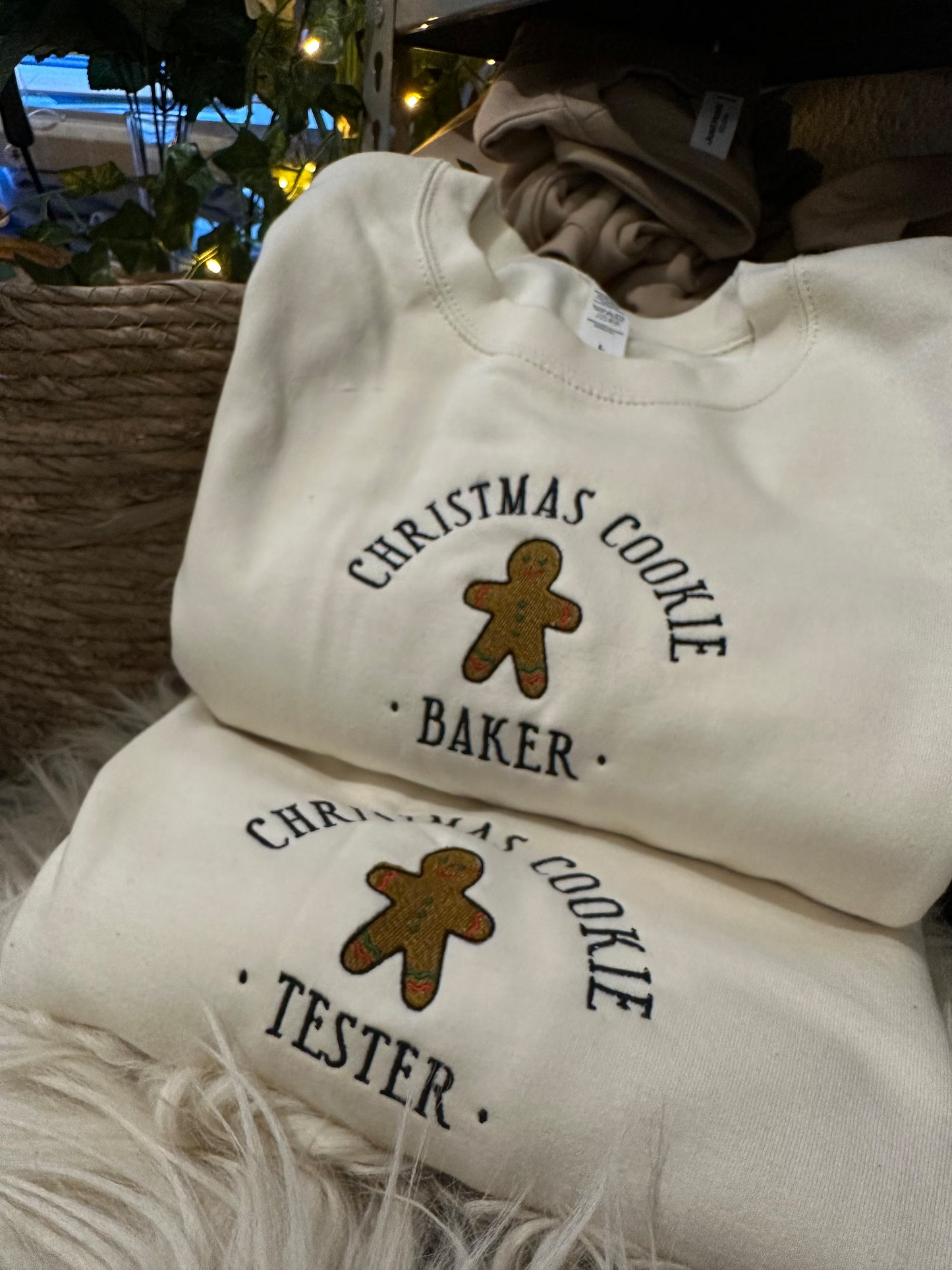 Christmas Cookie Matching Sweatshirts Cute Gift Ideas Christmas