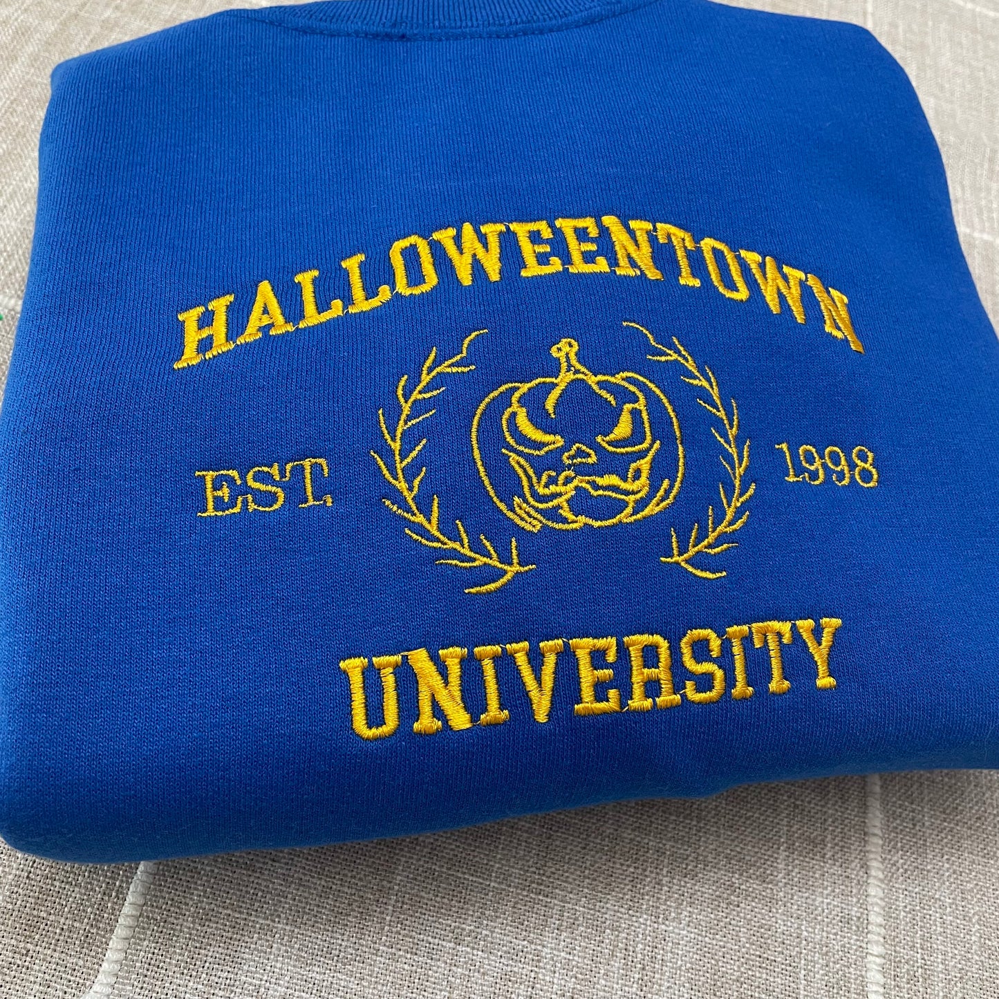 Halloweentown Embroidered Crewneck