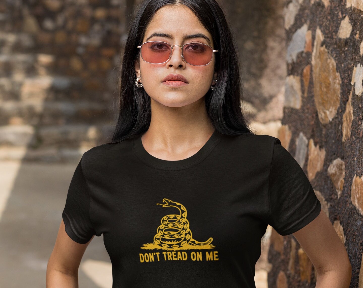 ''Don't Tread on Me'' T-shirt