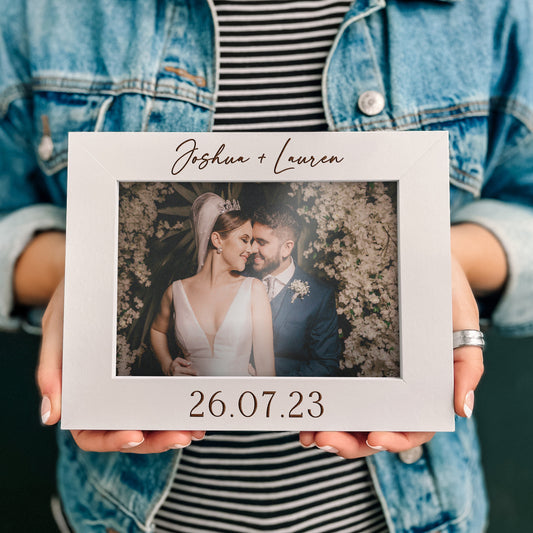 Custom Engagement Frame Gifts for CoupleⅢ