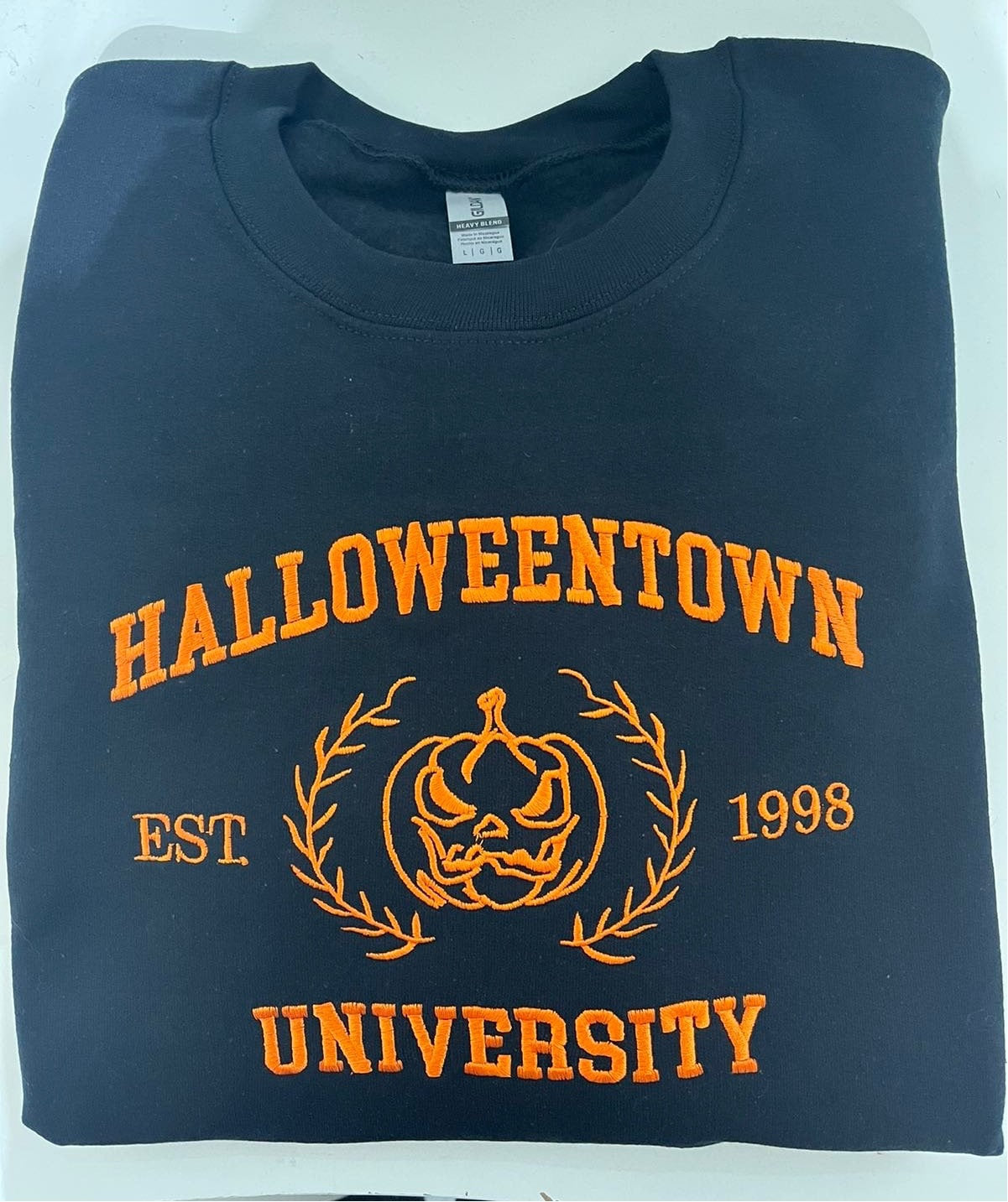 Halloweentown Embroidered Crewneck