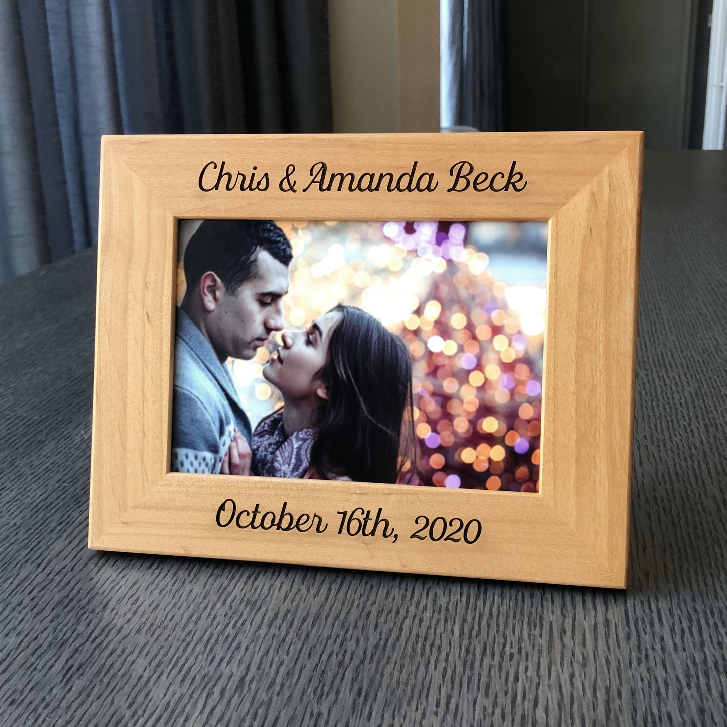 Custom Engagement Frame Gifts for CoupleⅣ