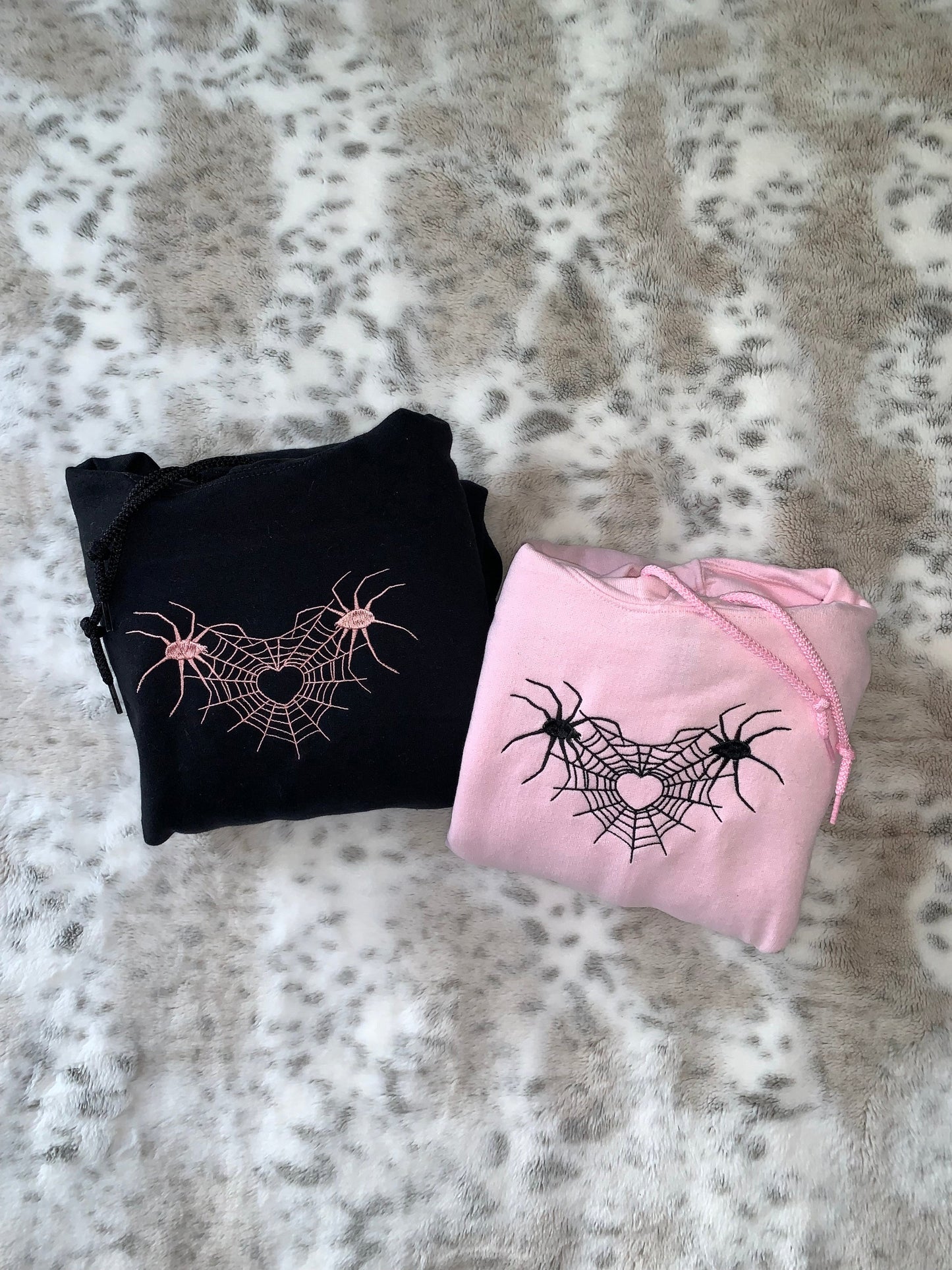 Spider Web Heart 3.0 Matching Couples/ Besties Embroidery