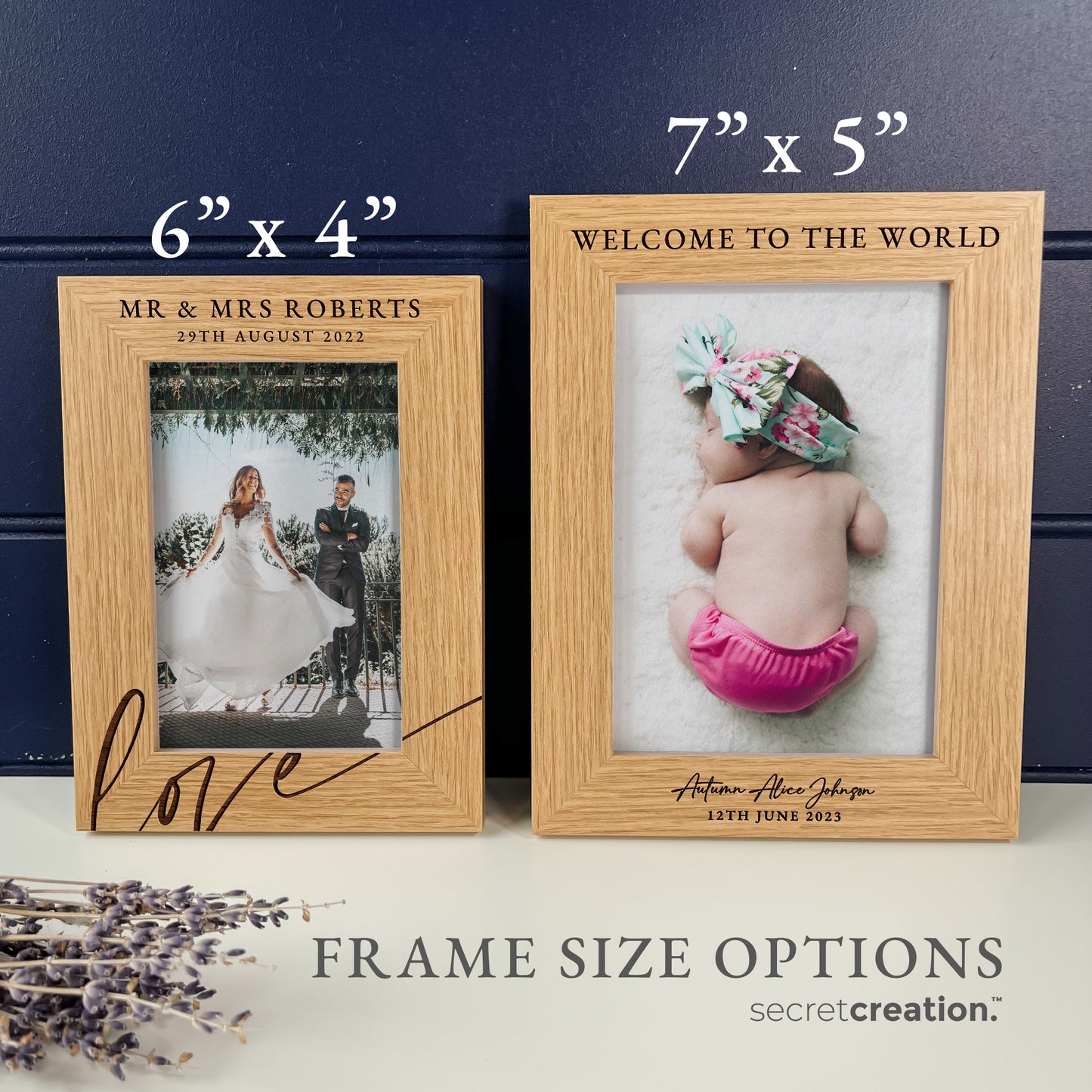 Custom Engagement Frame Gifts for CoupleⅢ