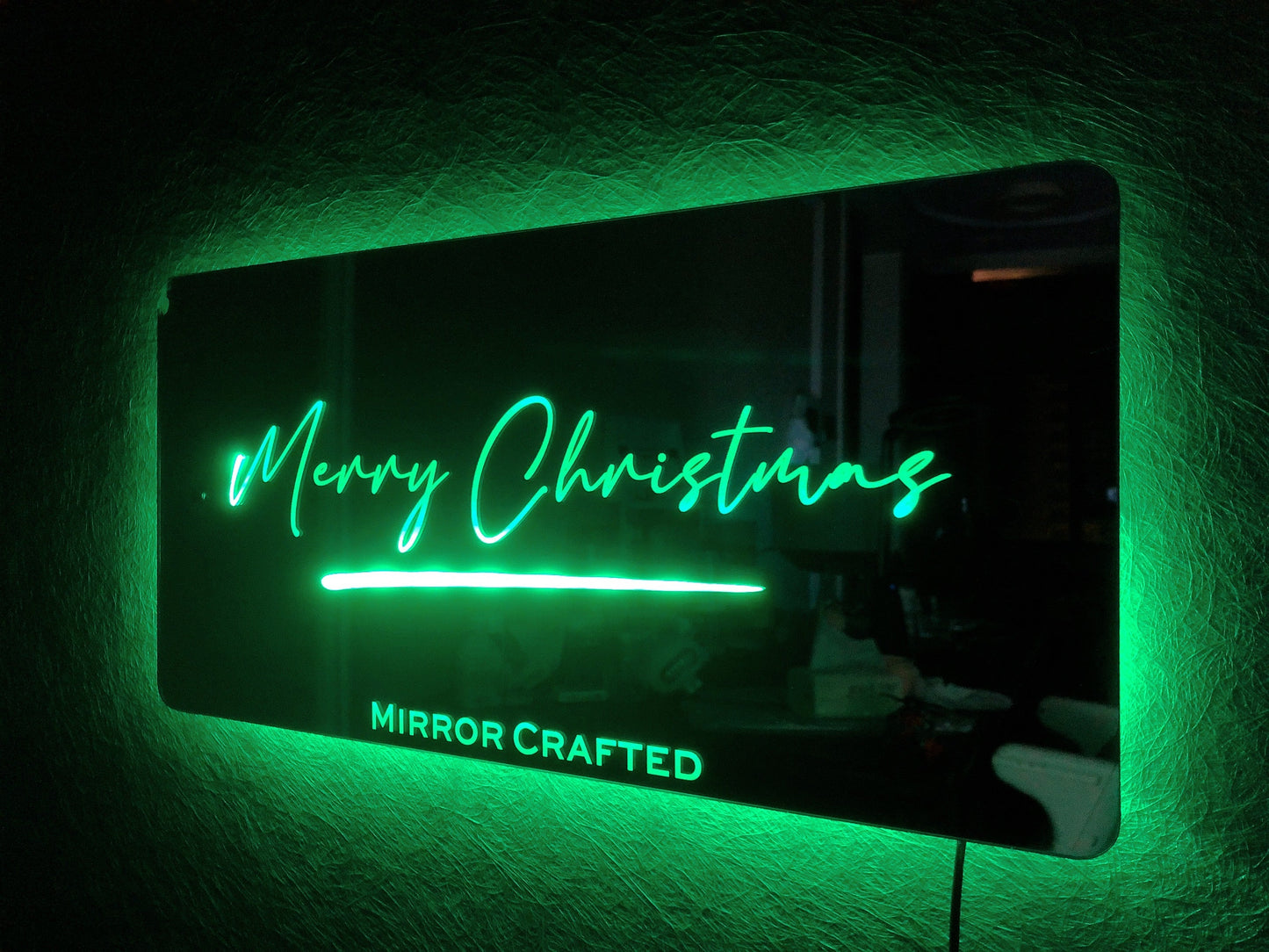 【Free Shipping】Mirror Crafted Personalized Name Mirror - Light Up Mirror