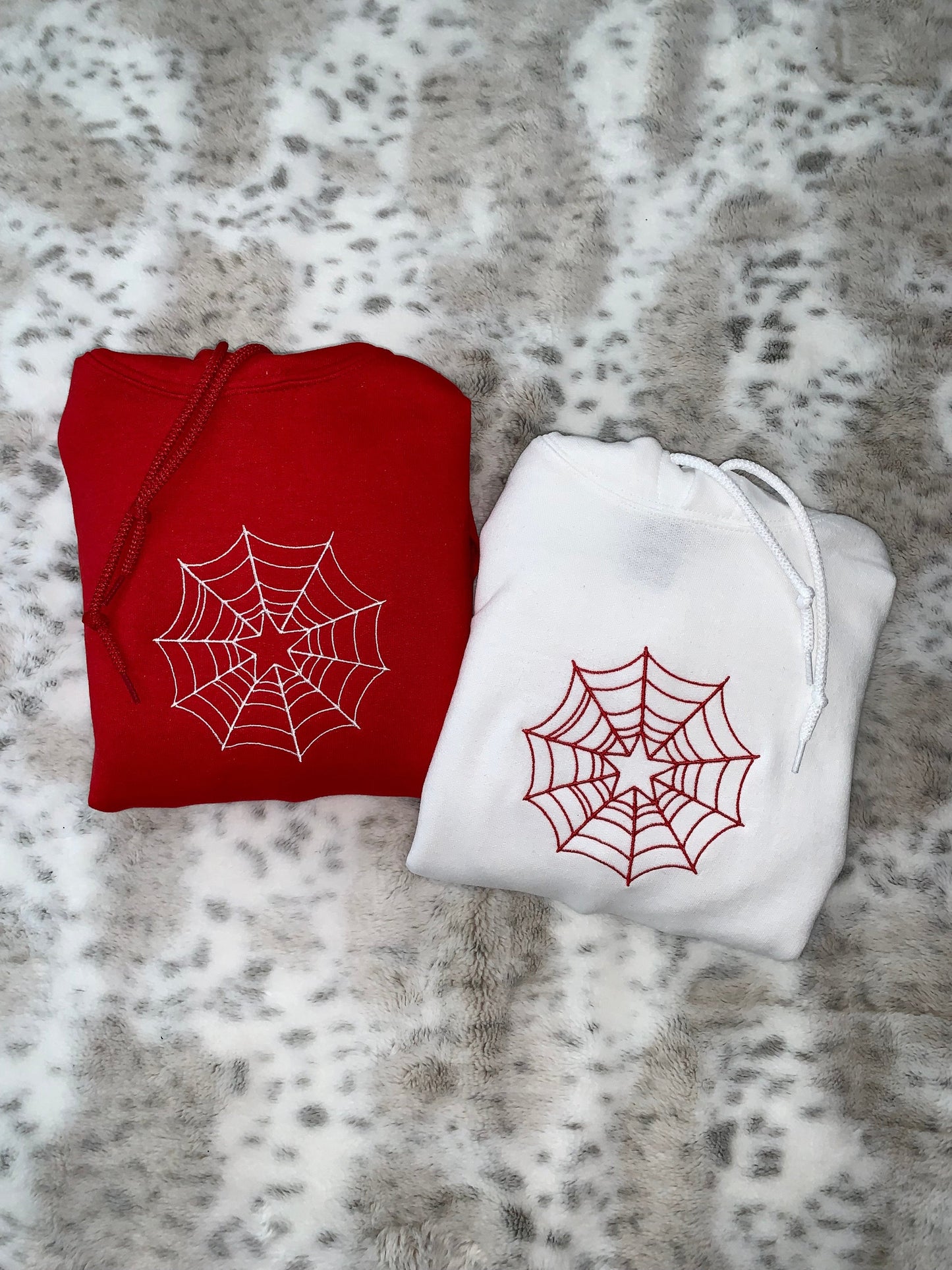 Spiderweb Star Matching Couples Embroidery - Starboy & Stargirl<3