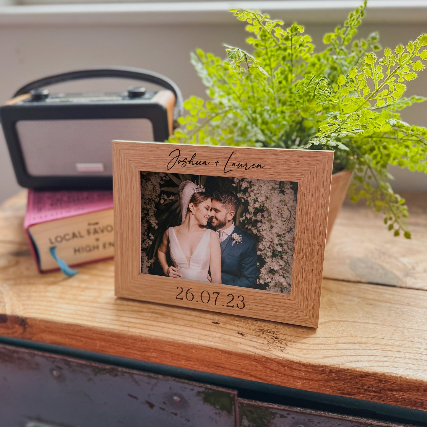 Custom Engagement Frame Gifts for CoupleⅢ