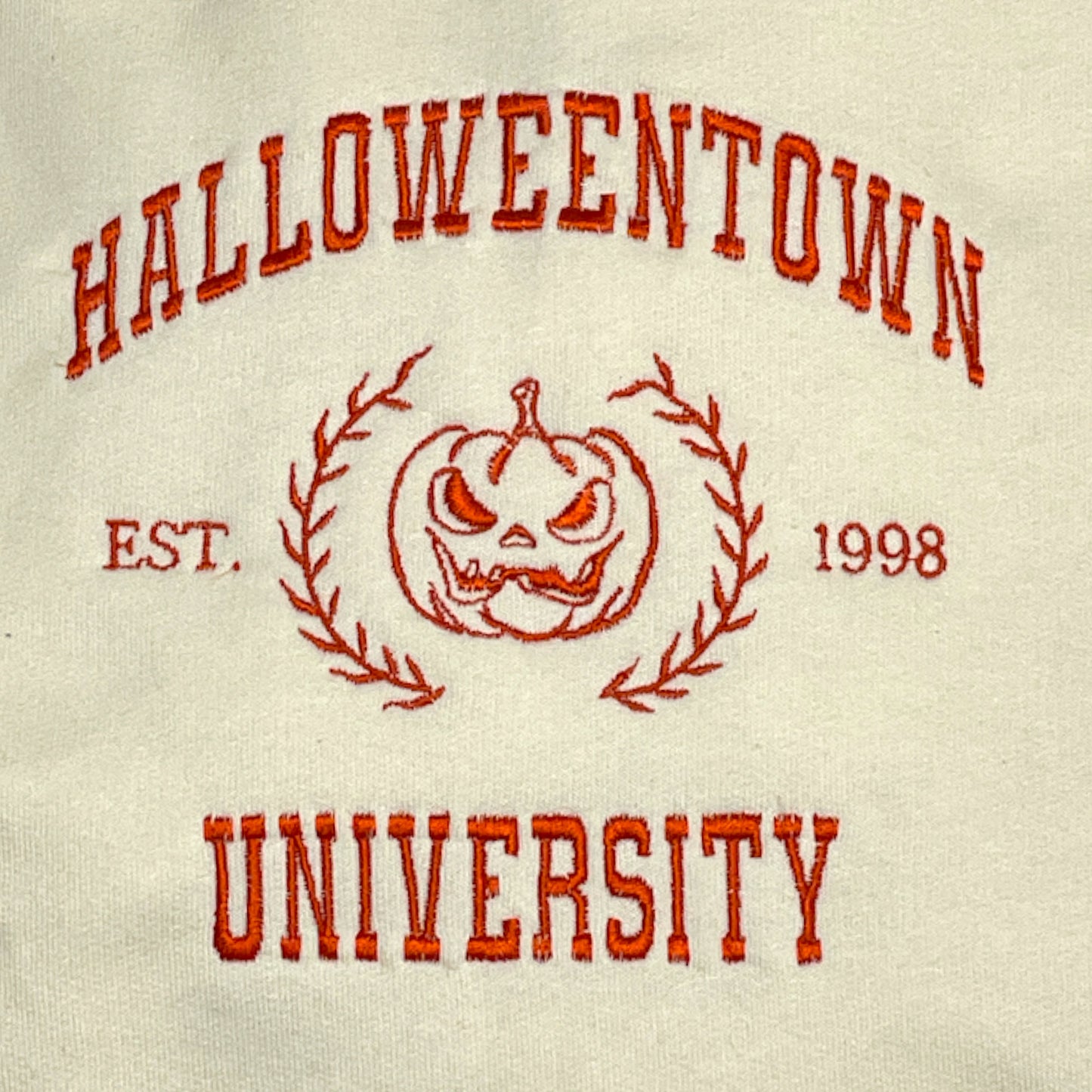 Halloweentown Embroidered Crewneck