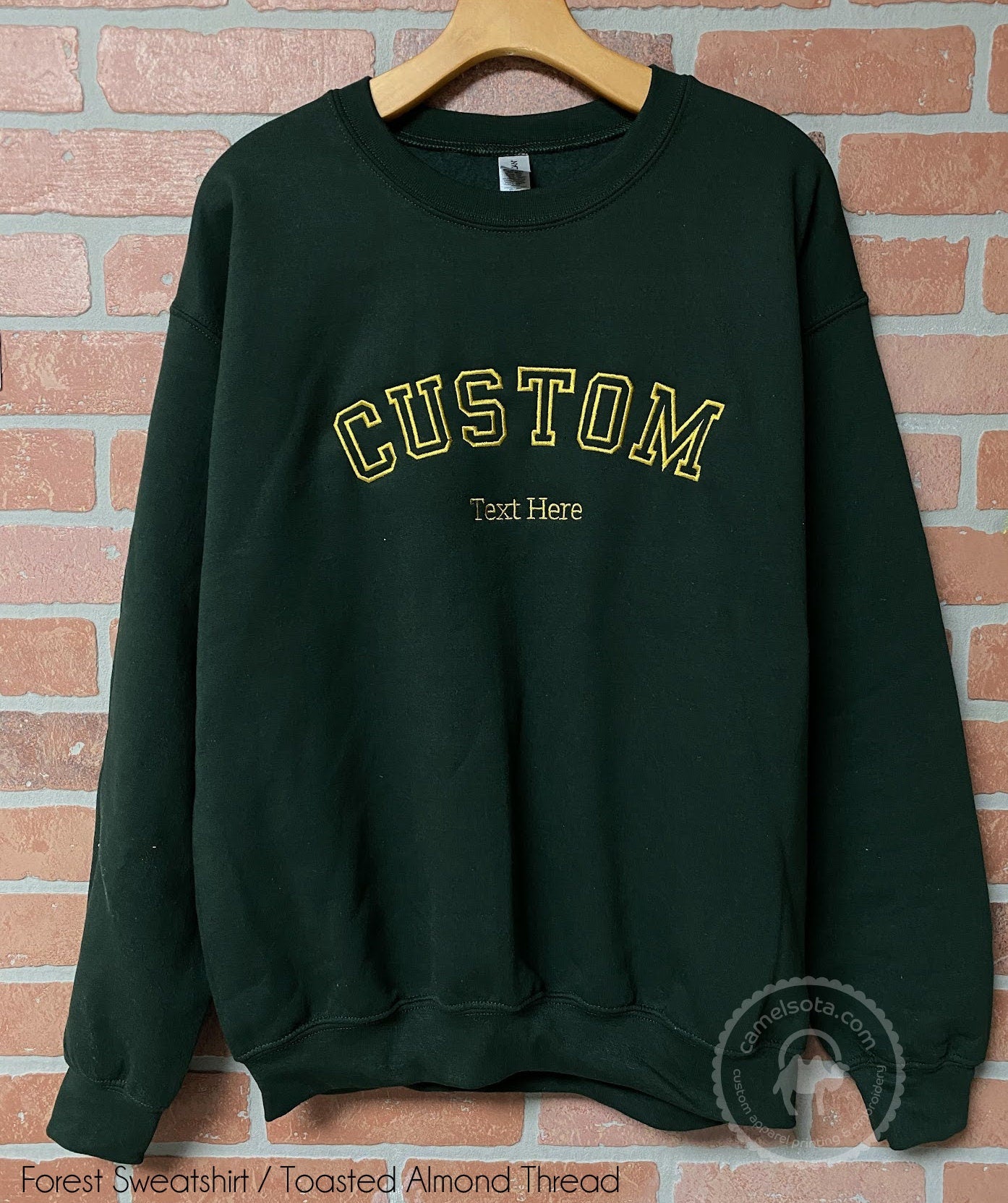 Customized Embroidered Sweater, dopamine outfit，various embroidery threads