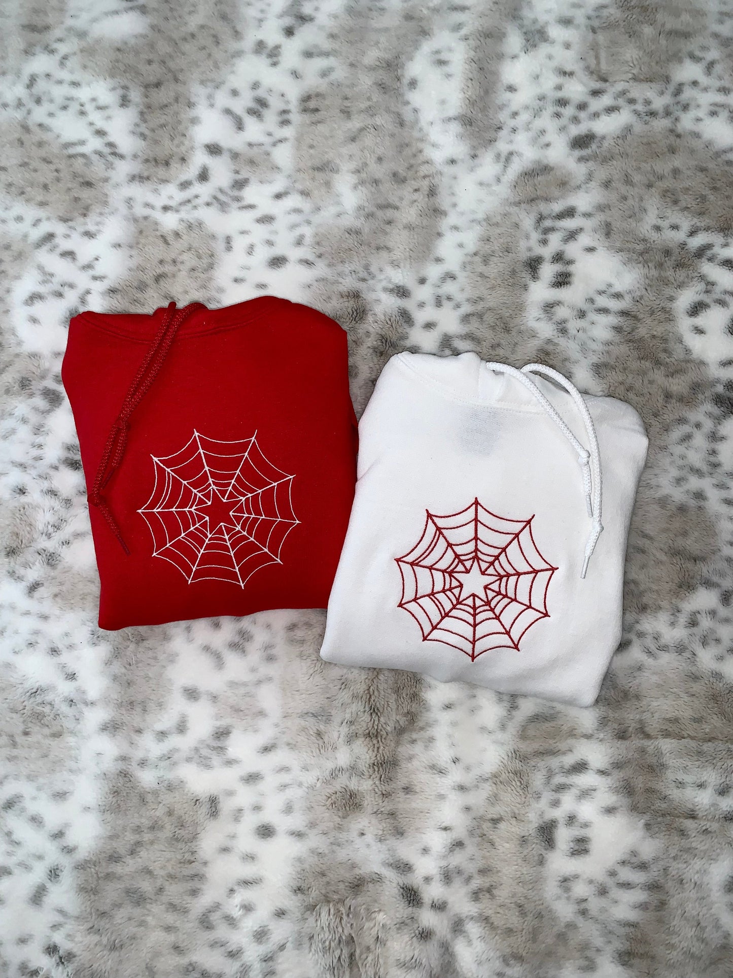 Spiderweb Star Matching Couples Embroidery - Starboy & Stargirl<3