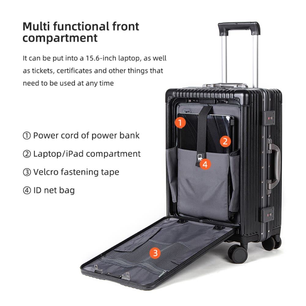 Front Open Multifunctional Luggage