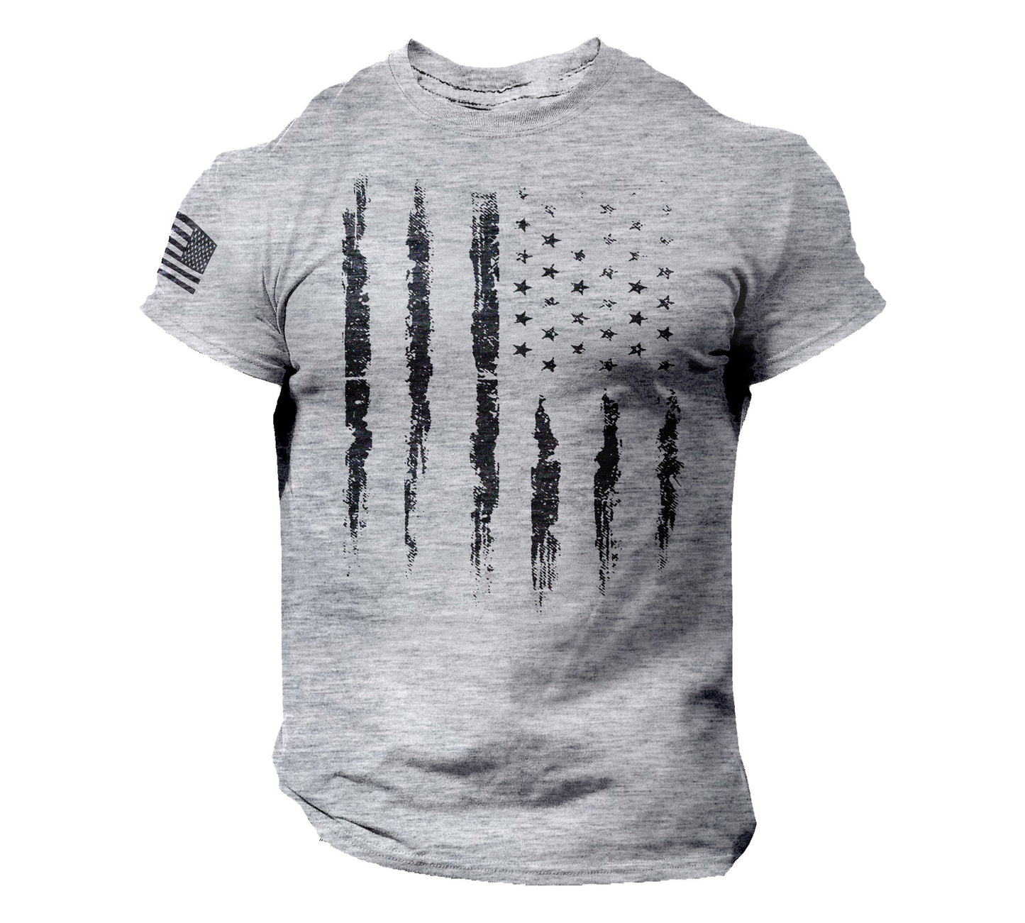 American Flag Men T-Shirt | Soft Style Hight Quality | Patriotic American Tee | Army Style | 100% Cotton