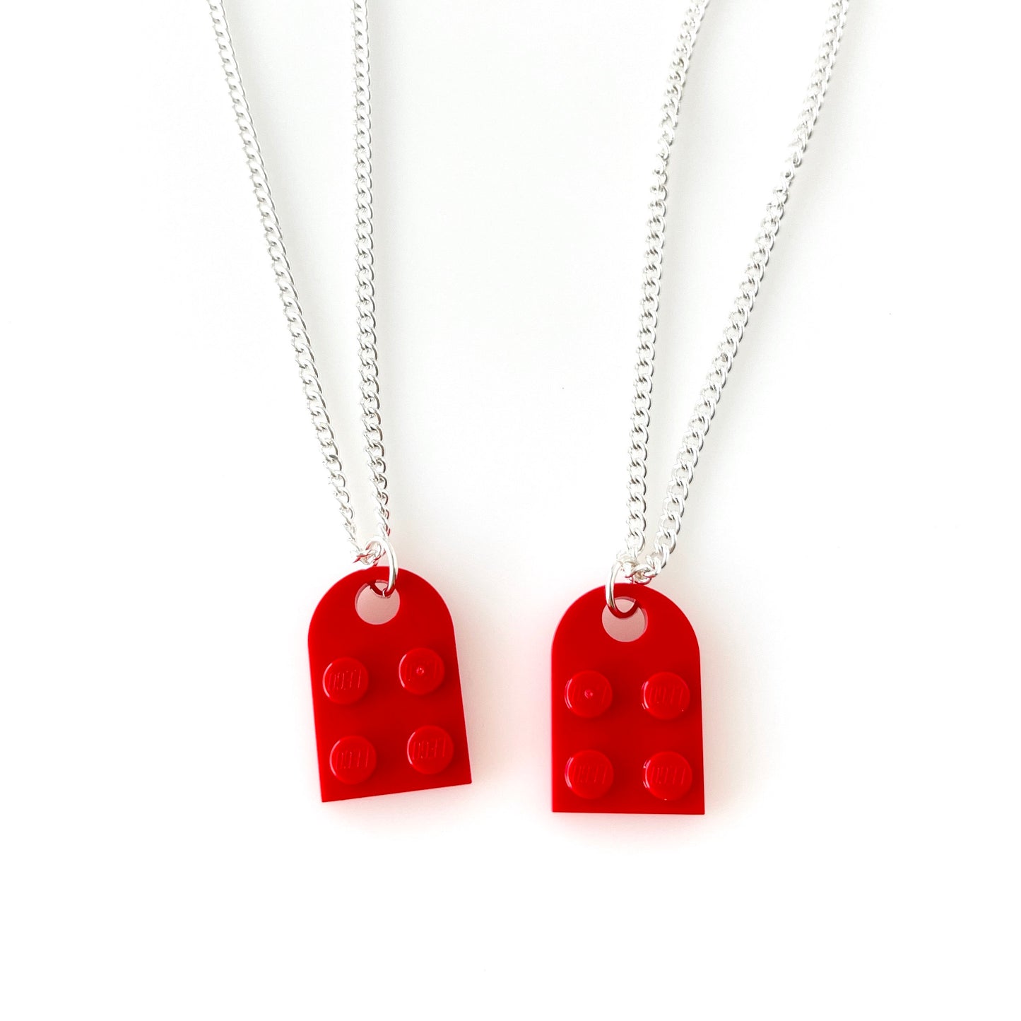 LEGO Bricks Couple Necklace