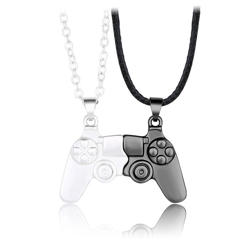 Magnetic Gamepad Couple Necklace