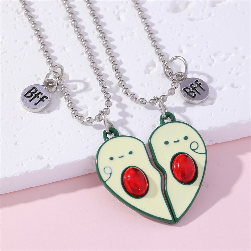 Avocado Couple Magnetic Necklace