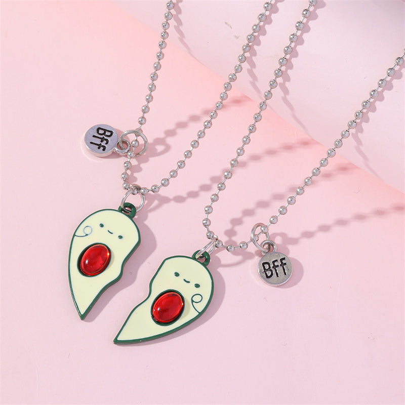 Avocado Couple Magnetic Necklace