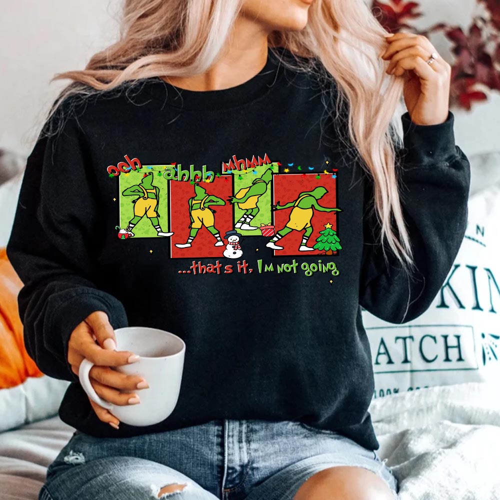 Ohh Ahh Uhmm Chritsmas Sweatshirt