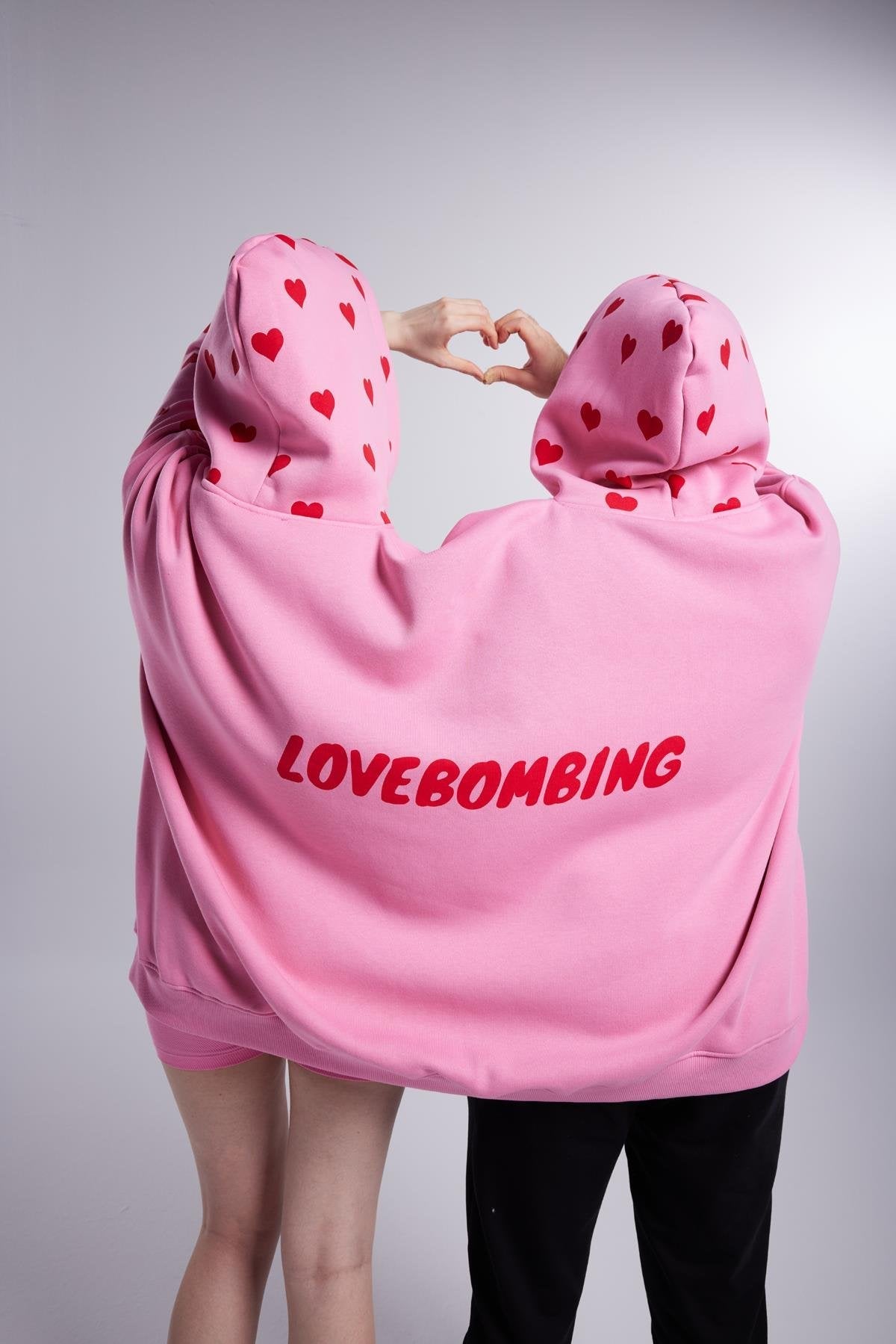 LoveBombing Sweatshirt Pink