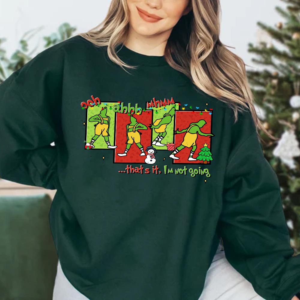 Ohh Ahh Uhmm Chritsmas Sweatshirt