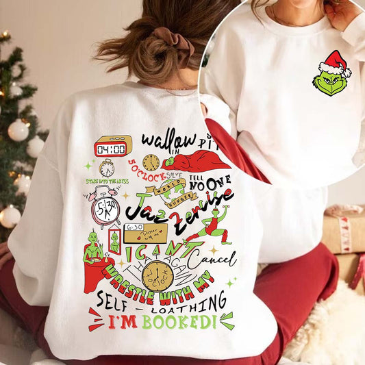 Grinch My Day Xmas Sweatshirt