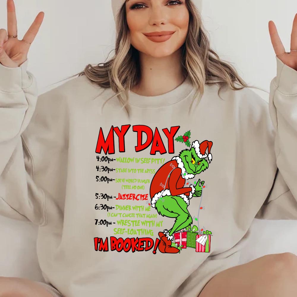 My Day Grinch Stole Christmas Trending Shirt