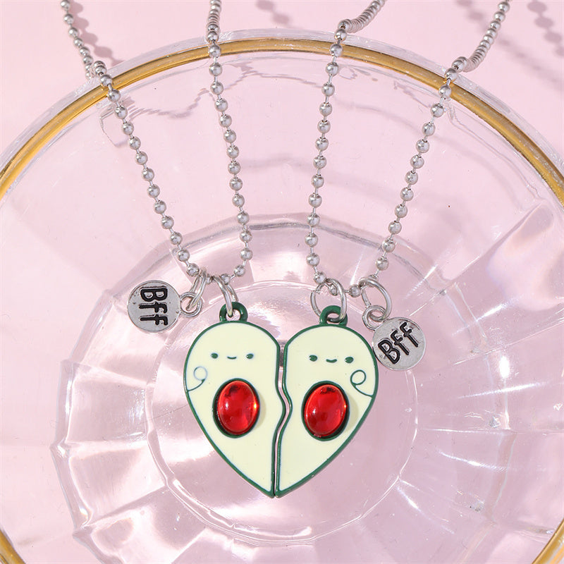 Avocado Couple Magnetic Necklace