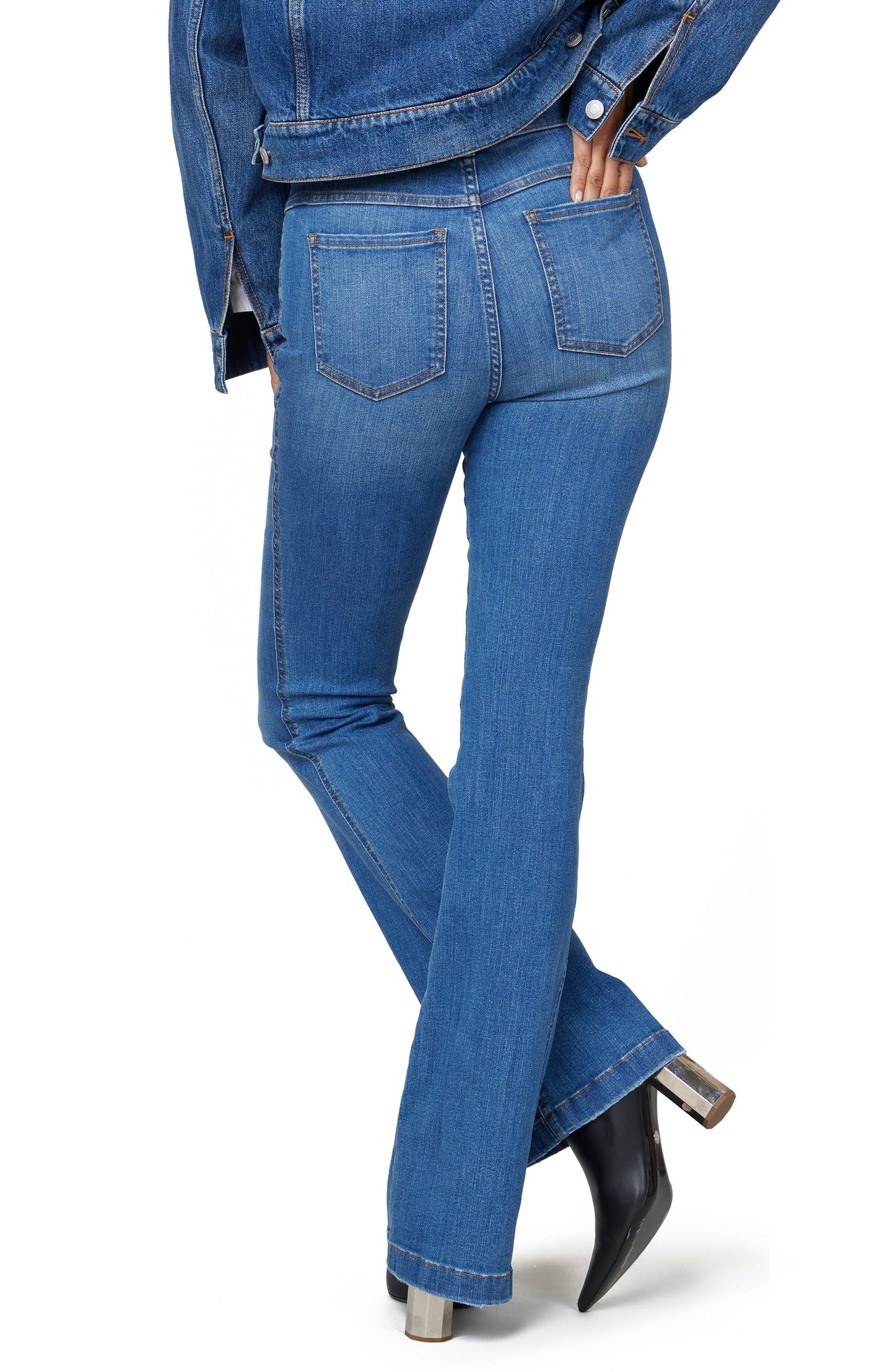 Fitted Vintage Flared Jeans (Buy 2 Free Shipping)