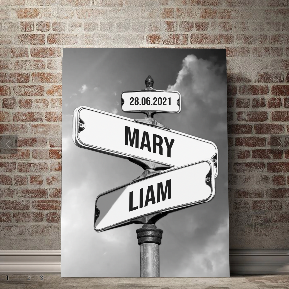 Personalized Unique Couple Engagement Gifts, Custom Street Sign Names, Wedding Street Signs, Best Gifts for Couples