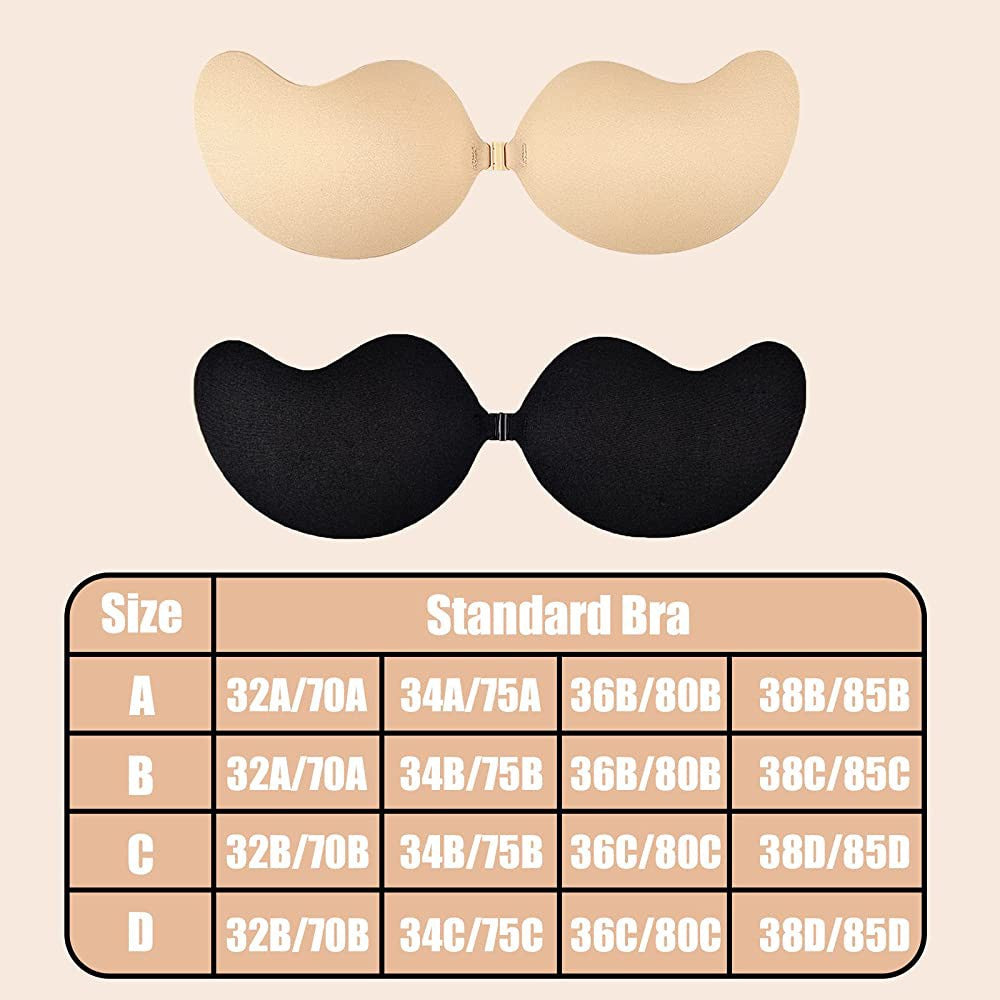 Push-Up Strapless Sticky Bra (Buy 1 Get 1 Free)