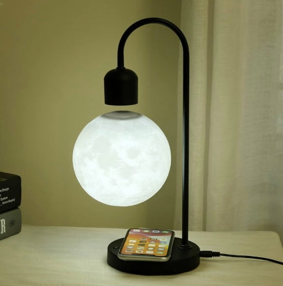 Floating Moon Lamp Stand Version