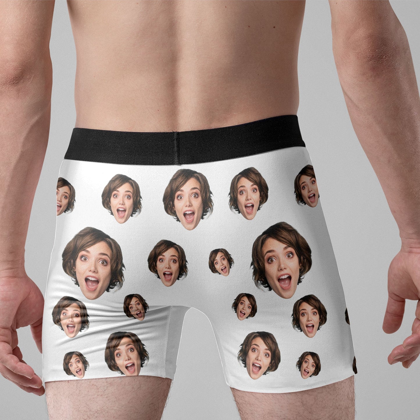 (Insert Photo) Property Of Girlfriends - Personalized Men's Boxer02