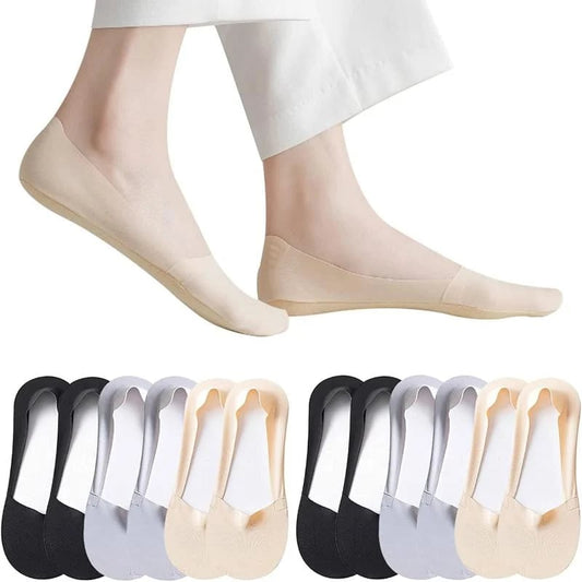 🔥Hot sale🔥 Women's Zoned Cushion Mid Cut No Show Socks