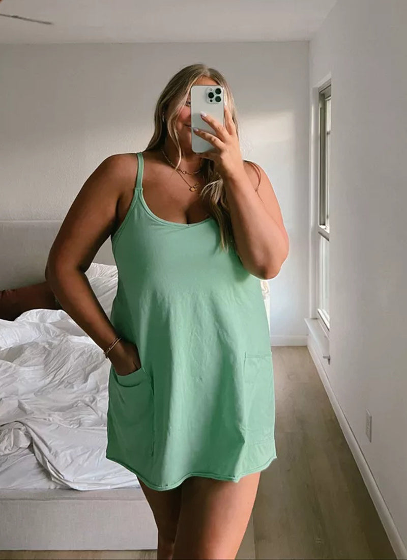 Summer Wide Mini Dress(Buy 2 Free Shipping)