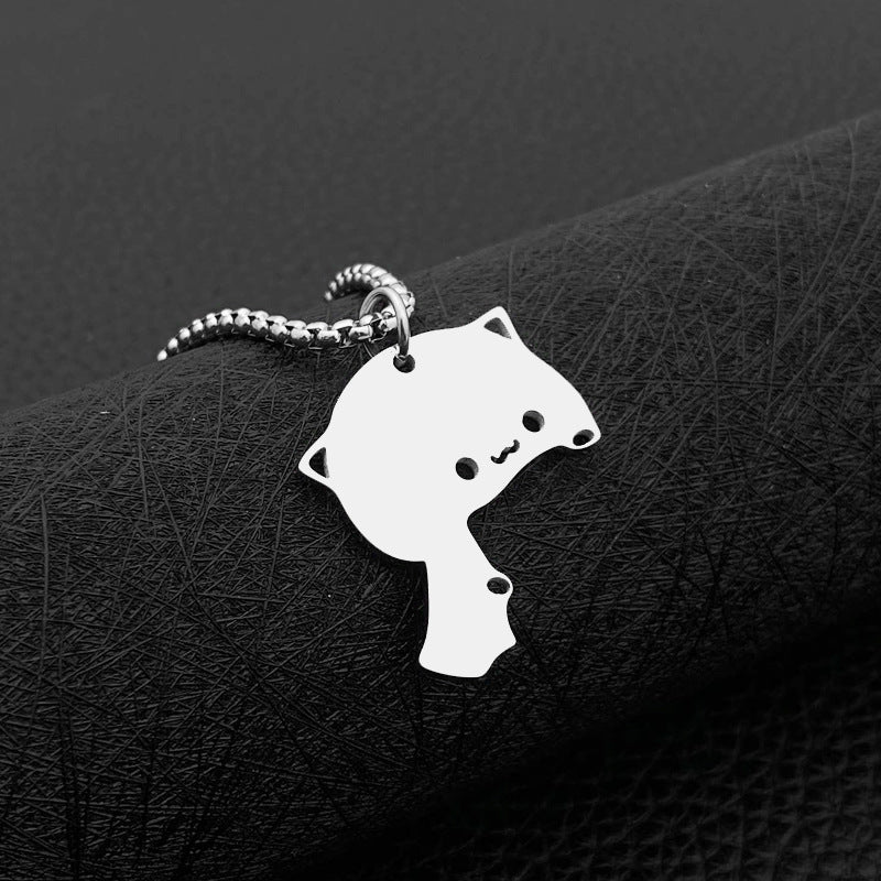 Cute Cartoon Mosaic Necklace