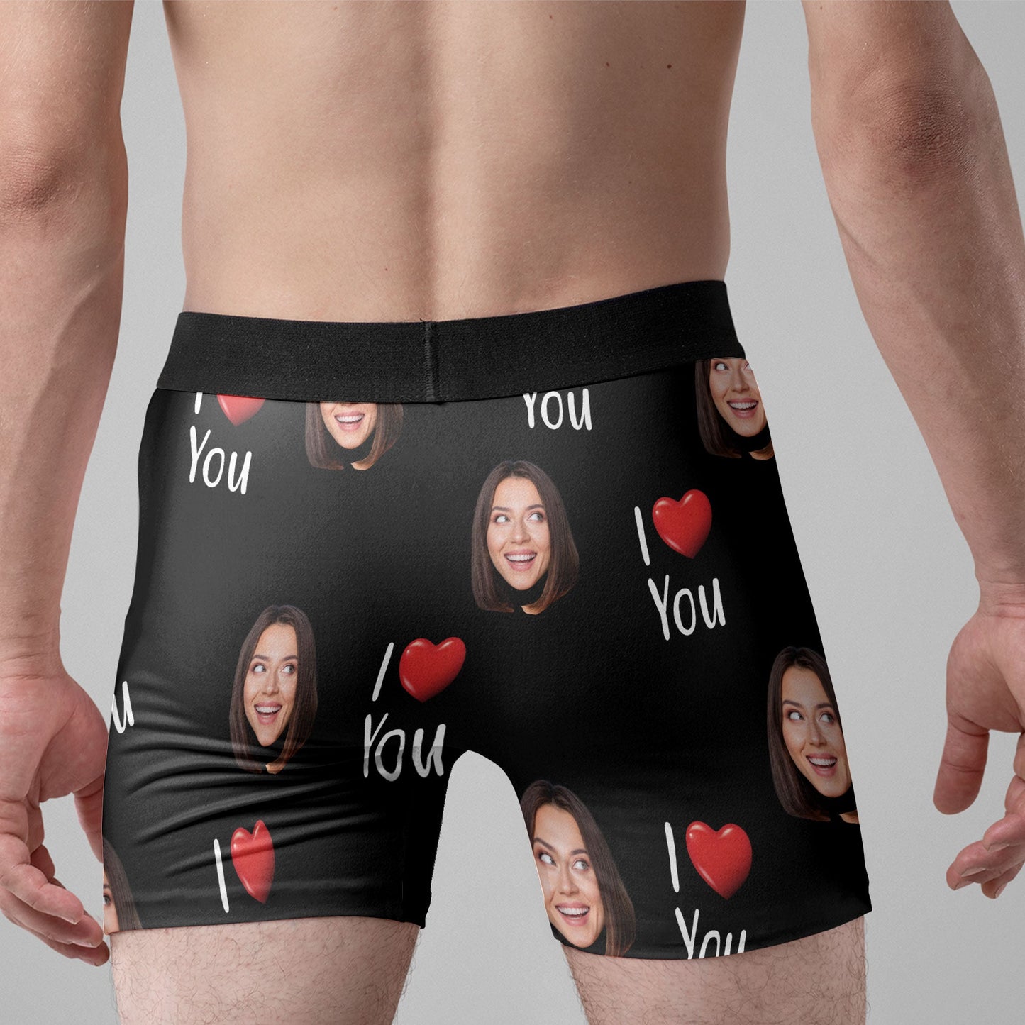 (Insert Photo) Property Of Girlfriends - Personalized Men's Boxer Briefs001