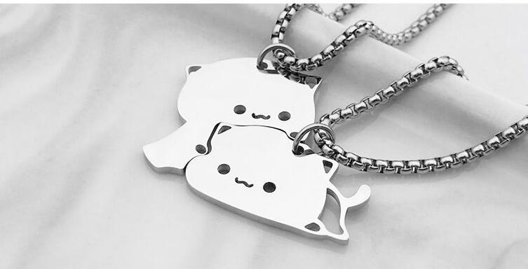 Cute Cartoon Mosaic Necklace