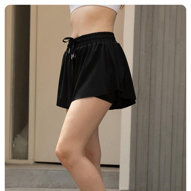 Women's 2-in-1 Layered Workout Shorts