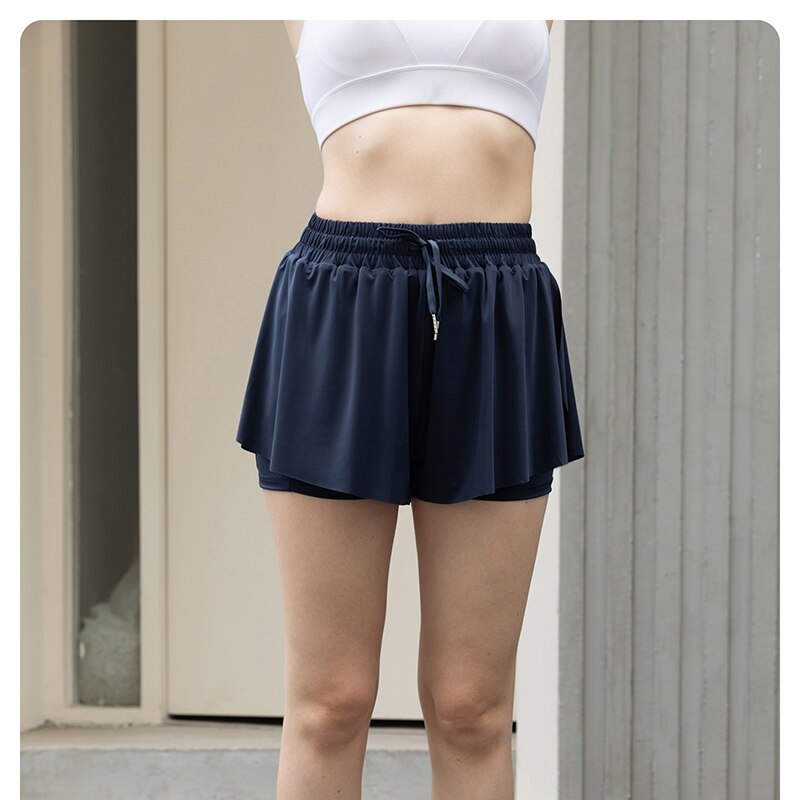 Women's 2-in-1 Layered Workout Shorts