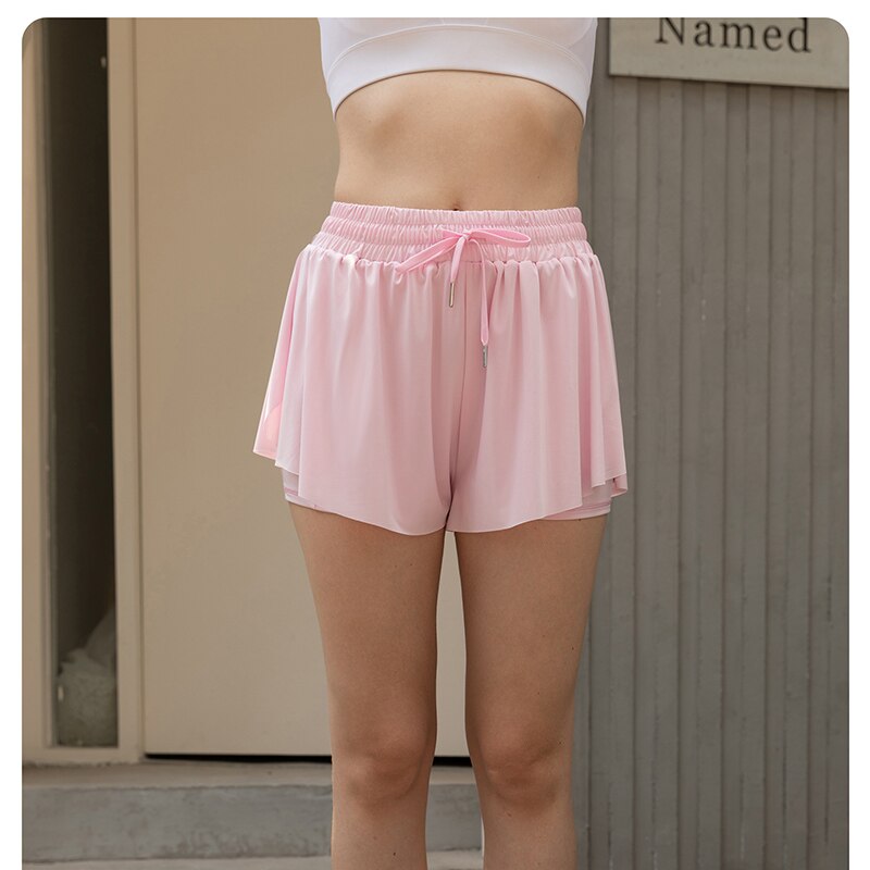 Women's 2-in-1 Layered Workout Shorts