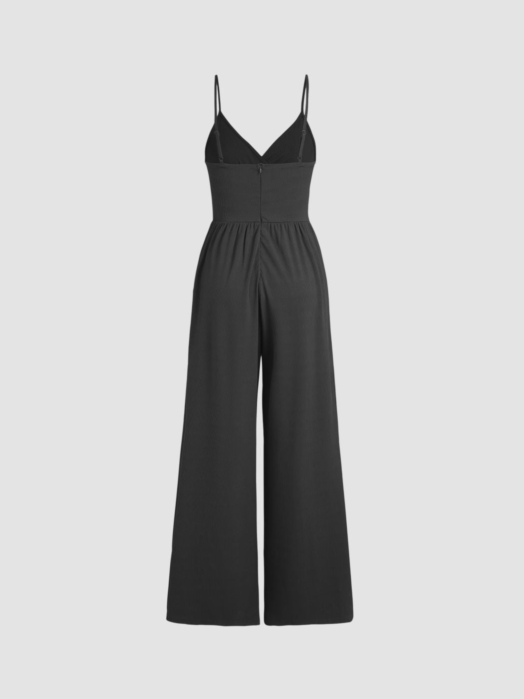 V-Neck Cami Wide Leg Jumpsuit(Buy 2 Free Shipping）