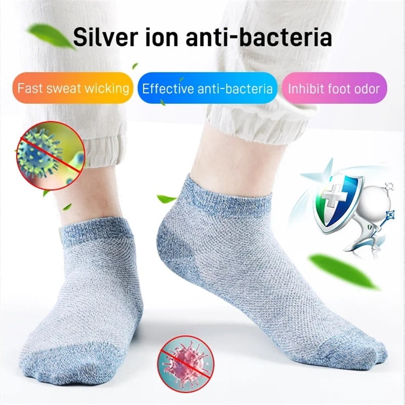 🔥Hot Sale🔥Men‘s Breathable Anti-bacterial Deodorant Socks