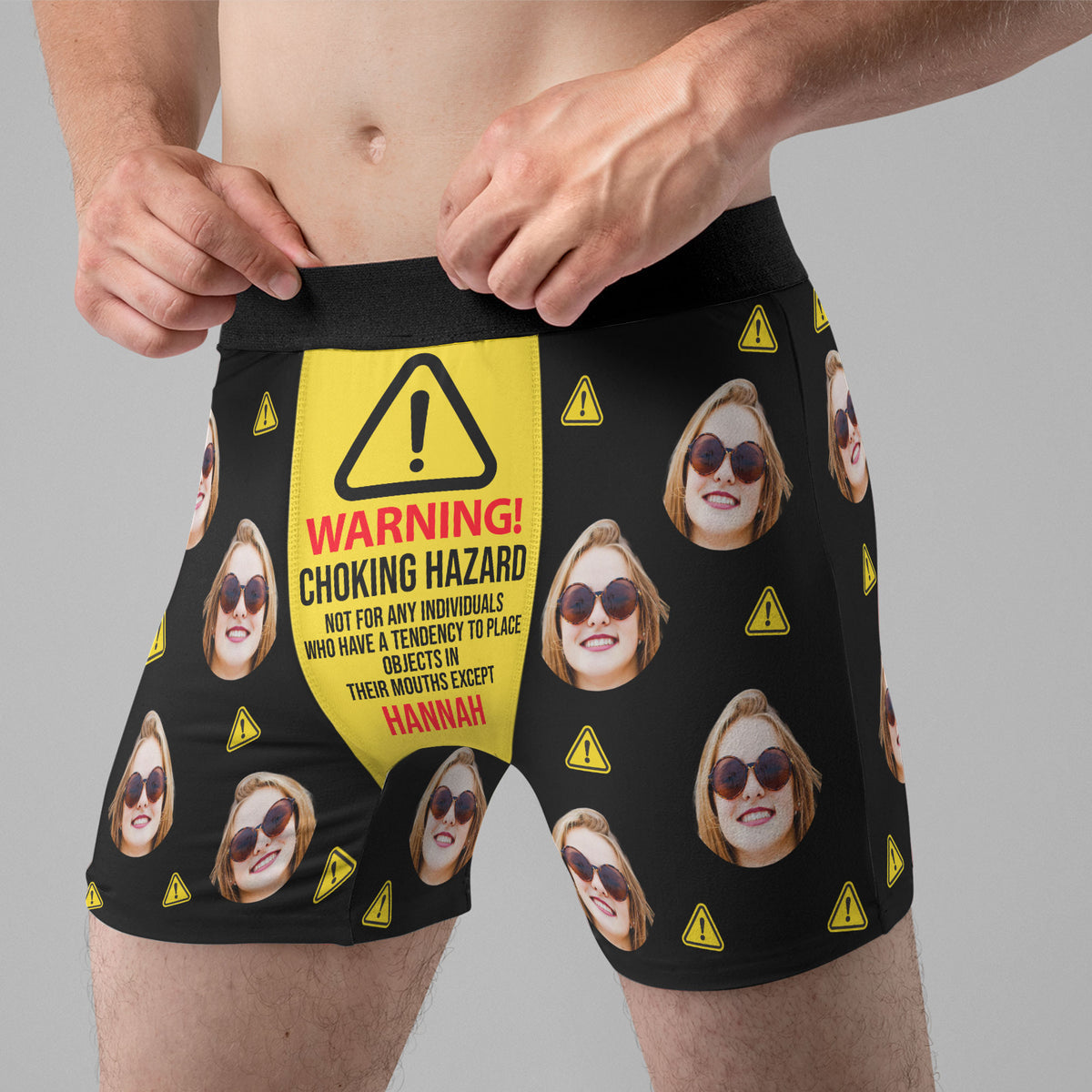 (Insert Photo) Property Of Girlfriends - Personalized Men's Boxer03