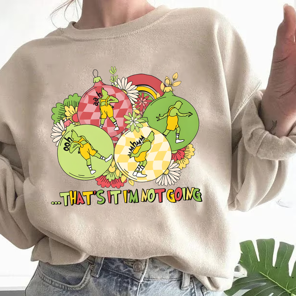 Ohh Ahh Uhmm Grinch Christmas Sweatshirt