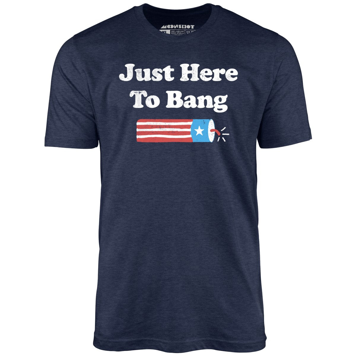 Just Here to Bang - Heather Midnight Navy - Full Front